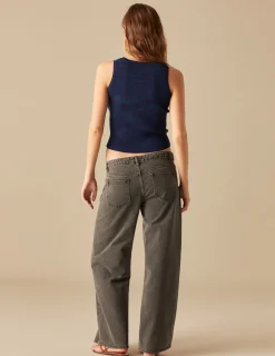 Nicoli Tops<BLUE TOP Verdes claros