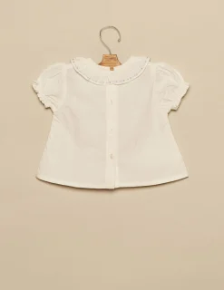 Nicoli Shirts<BLUE TOPSTITCHING SHIRT Azules claros