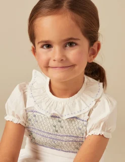 Nicoli Shirts<BLUE TOPSTITCHING SHIRT Azules claros