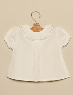 Nicoli Shirts<BLUE TOPSTITCHING SHIRT Azules claros