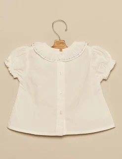 Nicoli Shirts<BLUE TOPSTITCHING SHIRT Azules claros