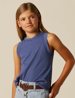 Nicoli T-shirts<BLUE T-SHIRT Azules oscuros