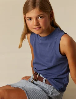 Nicoli T-shirts<BLUE T-SHIRT Azules oscuros