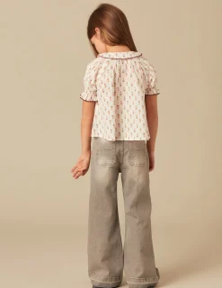 Nicoli Shirts<BROWN FLOWERS SHIRT Marrones