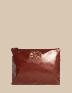 Nicoli Bags<BROWN PERSONALISED IPAD PRO CASE Marrones