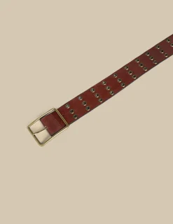 Nicoli Belts<BROWN ROCK BELT Negros