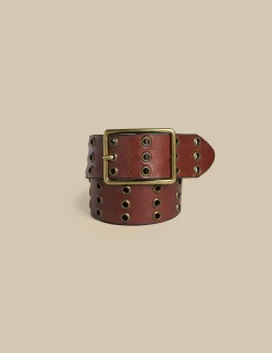 Nicoli Belts<BROWN ROCK BELT Negros