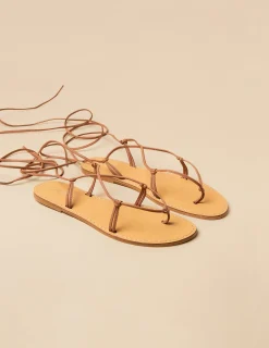Nicoli Shoes<BROWN SANDALS Dorados