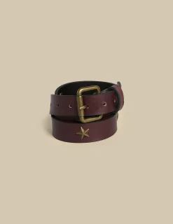 Nicoli Belts|Belts<Brown Stars Belt Marrones