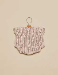 Nicoli Bloomers<BROWN STRIPED BLOOMERS Marrones