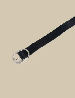 Nicoli Belts<Dark Blue Glossy Belt Azules oscuros