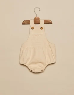 Nicoli Playsuits & Dungarees<ECRU COTTON PLAYSUIT Beiges