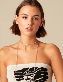 Nicoli Tops<FLORAL TOP Crudos