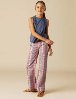 Nicoli Trousers<GEOMETRIC TROUSERS Mora