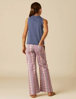 Nicoli Trousers<GEOMETRIC TROUSERS Mora