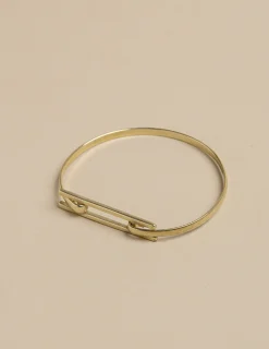 Nicoli Bracelets<GOLD 'H' BRACELET Dorados