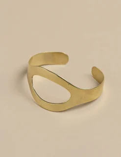 Nicoli Bracelets<GOLD OVAL BRACELET Dorados