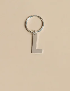 Nicoli Keychain|Keychain<GOLD "L" KEYCHAIN Dorados