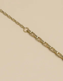 Nicoli Necklaces & Chokers<GOLD RECTANGLE NECKLACE Dorados