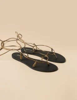Nicoli Shoes<GOLDEN SANDALS Dorados