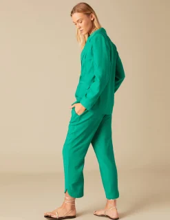 Nicoli Blazers<GREEN BLAZER Amarillos