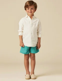 Nicoli Swimwear<GREEN BUTI SWIMSUIT Verde turquesa