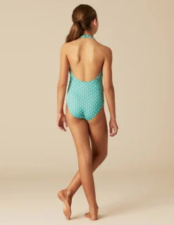 Nicoli Swimwear<GREEN BUTI SWIMSUIT Verde turquesa