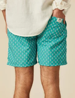 Nicoli Swimwear<GREEN BUTI SWIMSUIT Verde turquesa