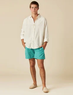 Nicoli Swimwear<GREEN BUTI SWIMSUIT Verde turquesa