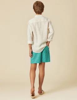 Nicoli Swimwear<GREEN BUTI SWIMSUIT Verde turquesa