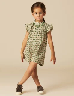 Nicoli Playsuits & Dungarees<GREEN FLORAL PLAYSUIT Verdes
