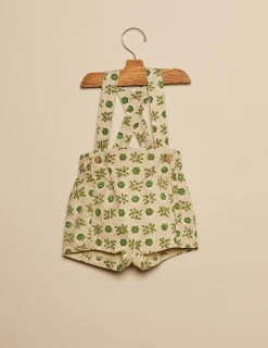 Nicoli Bloomers<GREEN FLORAL SHORTS Verdes