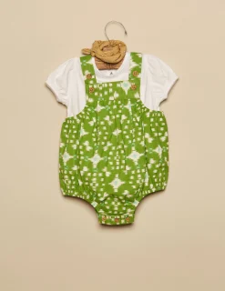 Nicoli Playsuits & Dungarees<GREEN IKAT PLAYSUIT Verdes