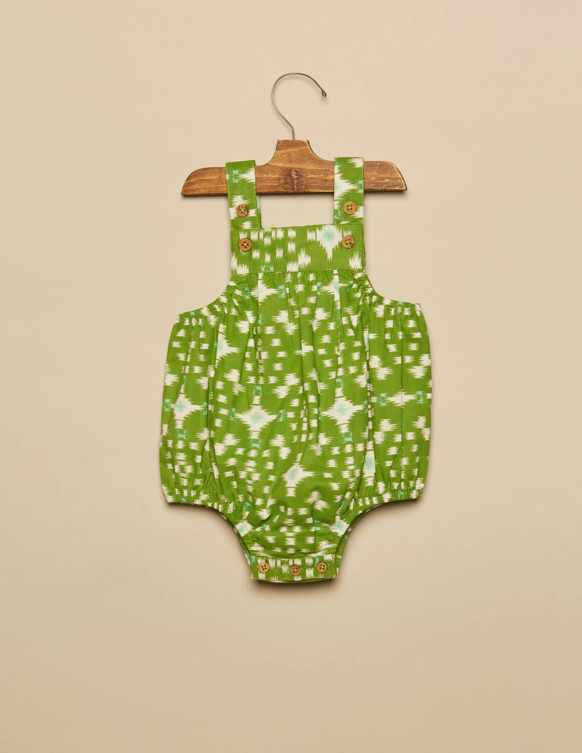 Nicoli Playsuits & Dungarees<GREEN IKAT PLAYSUIT Verdes