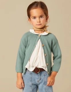 Nicoli Knitwear<GREEN JACKET Verdes claros