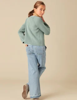 Nicoli Knitwear<GREEN JACKET Verdes claros