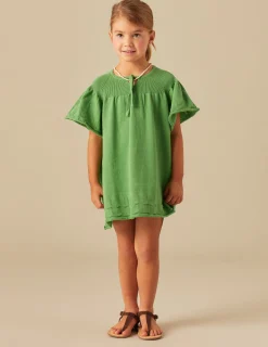 Nicoli Dresses|Knitwear<GREEN KNIT DRESS Verdes