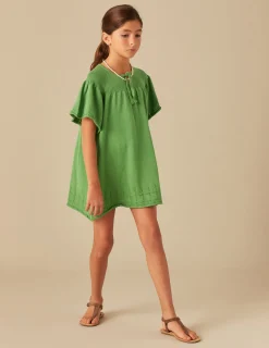 Nicoli Dresses|Knitwear<GREEN KNIT DRESS Verdes