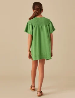Nicoli Dresses|Knitwear<GREEN KNIT DRESS Verdes
