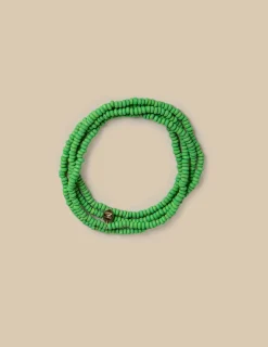 Nicoli Necklaces & Chokers|Necklaces<GREEN LONG NECKLACE Rosas