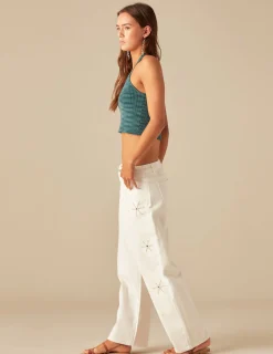 Nicoli Tops<GREEN STRAP TOP Verdes claros