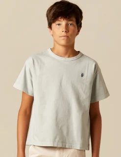 Nicoli T-shirts<GREY ANT T-SHIRT Blancos