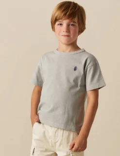 Nicoli T-shirts<GREY ANT T-SHIRT Blancos