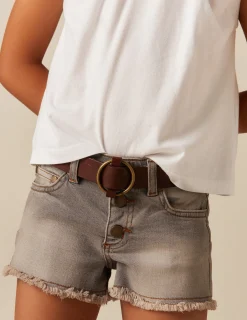 Nicoli Denim|Shorts<GREY DENIM SHORTS Azules claros