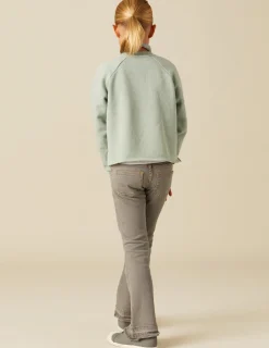 Nicoli Trousers|Denim<GREY FLARED JEANS Grises