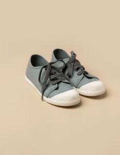 Nicoli Shoes|Shoes<GREY LACE SNEAKERS Grises antracitas
