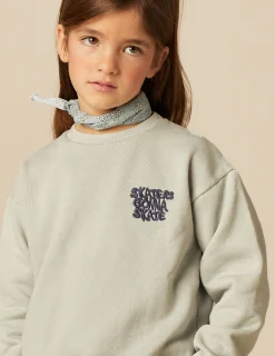 Nicoli Sweatshirts<GREY SKATE SWEATSHIRT Grises claros