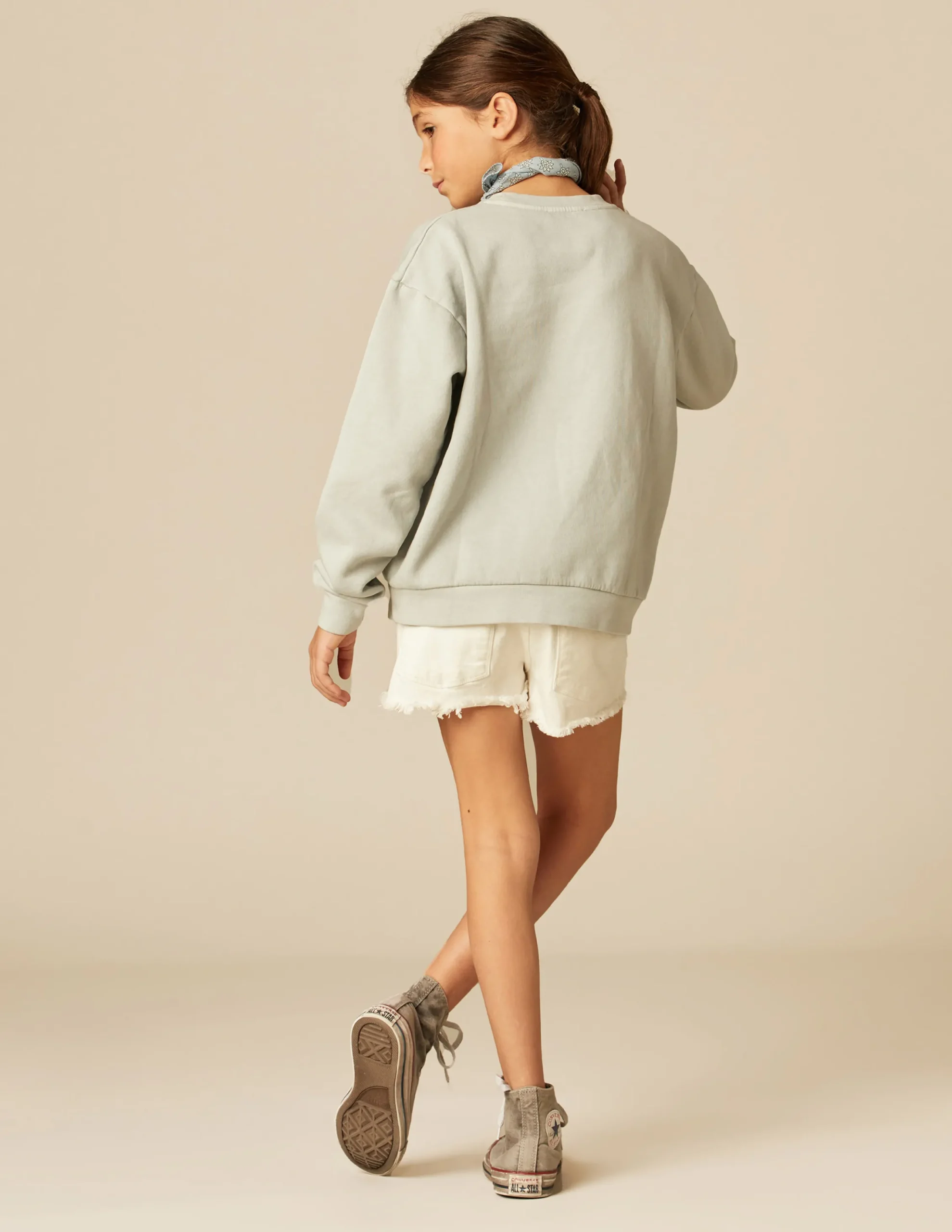 Nicoli Sweatshirts<GREY SKATE SWEATSHIRT Grises claros