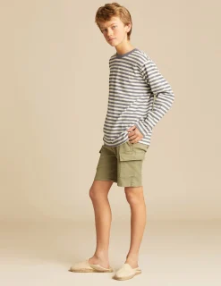 Nicoli Trousers<KHAKI CARGO SHORTS Arena