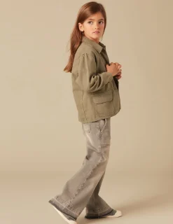 Nicoli Outerwear<KHAKI JACKET Verde caza